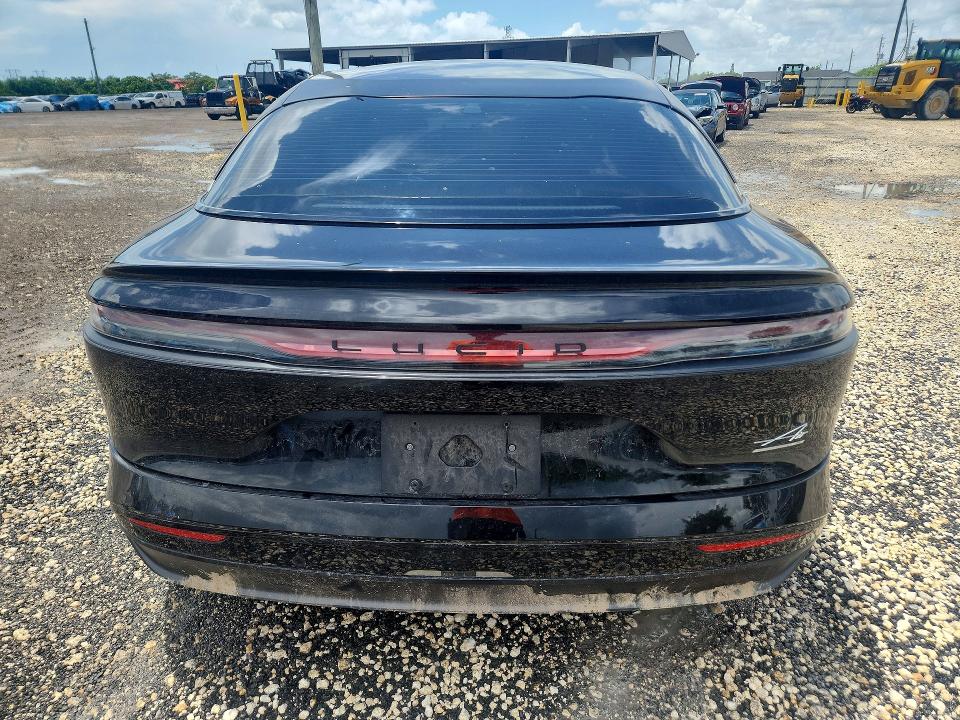 2022 Lucid VIN 50EA1DAA0NA001906 COPART salvage auction — FRONT END, Salvage Title, sold $9,200 on 2026-07-29 (photo 6)
