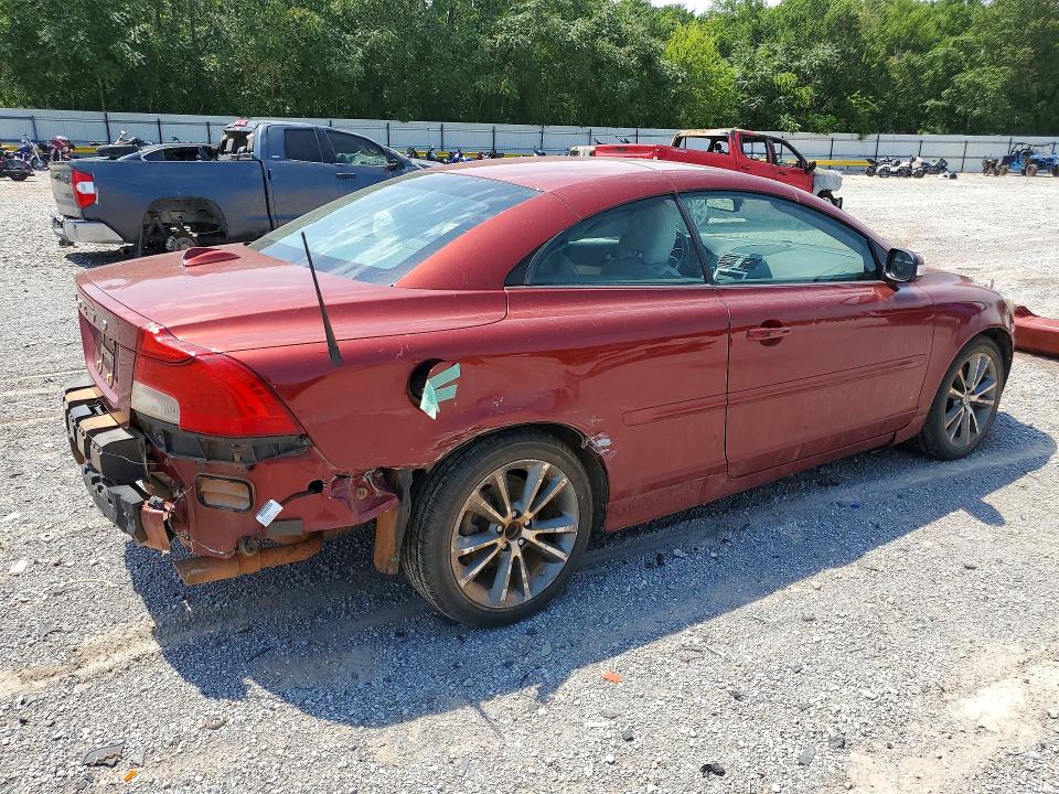 2013 Volvo C70 VIN YV1672MC9DJ141391 COPART salvage auction — REAR END, OK - CERT OF TITLE-SALVAGE, sold $250 on 2026-08-06 (photo 3)