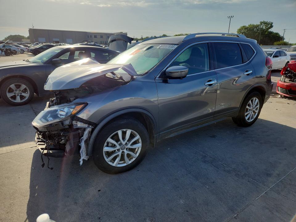2018 Nissan Rogue VIN KNMAT2MT9JP561785 COPART salvage auction — FRONT END, Tx - Salvage Vehicle Title, sold $325 on 2026-07-23 (photo 1)