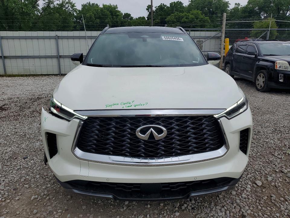 2023 Infiniti Qx60 VIN 5N1DL1HU2PC362048 COPART salvage auction — REAR END, Oh - Cert Of Title-Salvage, sold $16,300 on 2026-07-17 (photo 5)