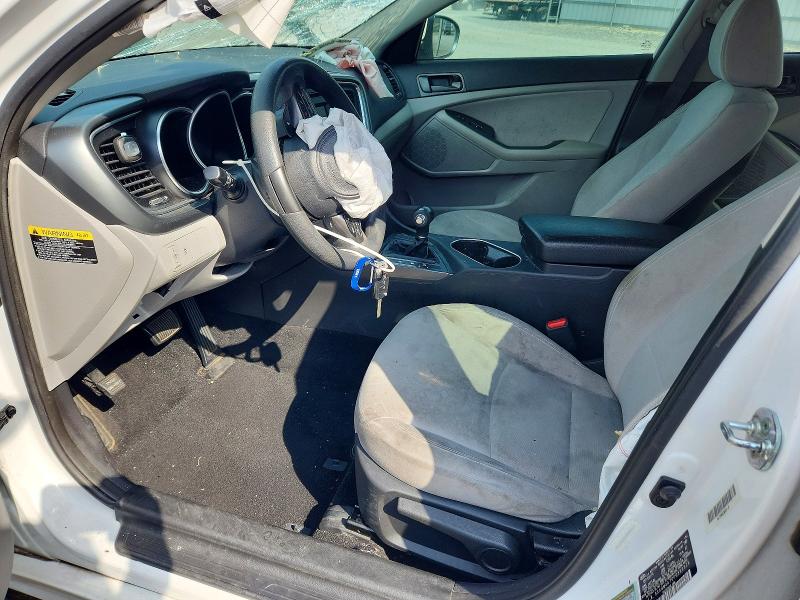 2015 Kia Optima VIN 5XXGM4A70FG399926 COPART salvage auction — FRONT END, MS - CERT OF TITLE-SALVAGED, sold $30 on 2026-07-30 (photo 7)