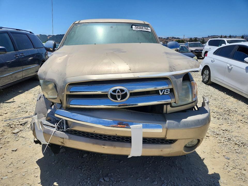 2003 Toyota Tundra VIN 5TBBT44183S381939 COPART salvage auction — FRONT END, CA - SALVAGE CERTIFICATE (P), sold $2,750 on 2026-07-28 (photo 5)