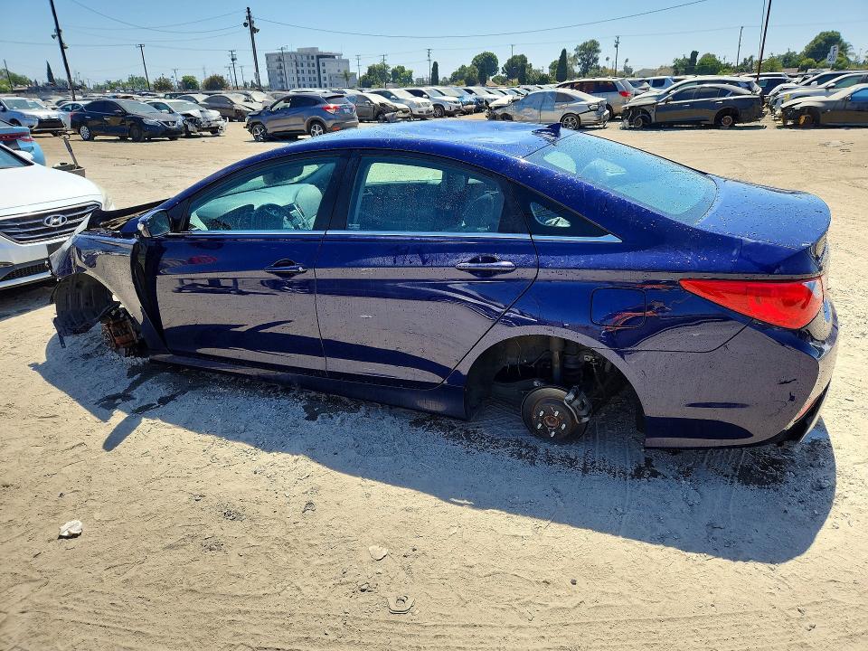 2014 Hyundai Sonata VIN 5NPEB4AC8EH825648 COPART salvage auction — STRIPPED, Ca - Salvage Certificate, sold $175 on 2026-07-30 (photo 2)