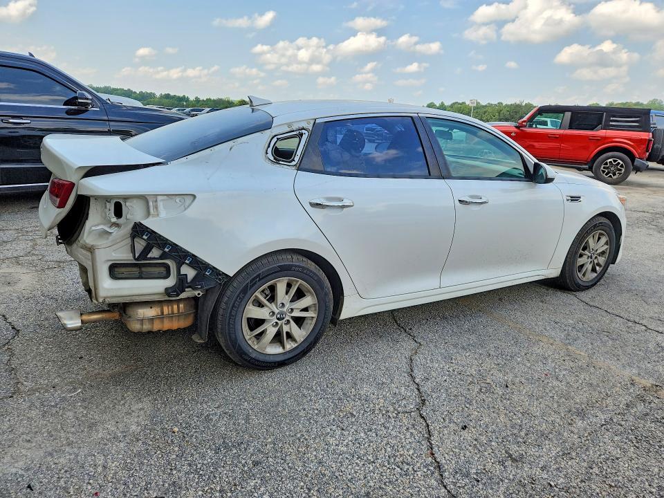 2017 Kia Optima VIN KNAGT4L3XH5157341 COPART salvage auction — REAR END, Tx - Certificate Of Title, sold $2,100 on 2026-07-07 (photo 3)