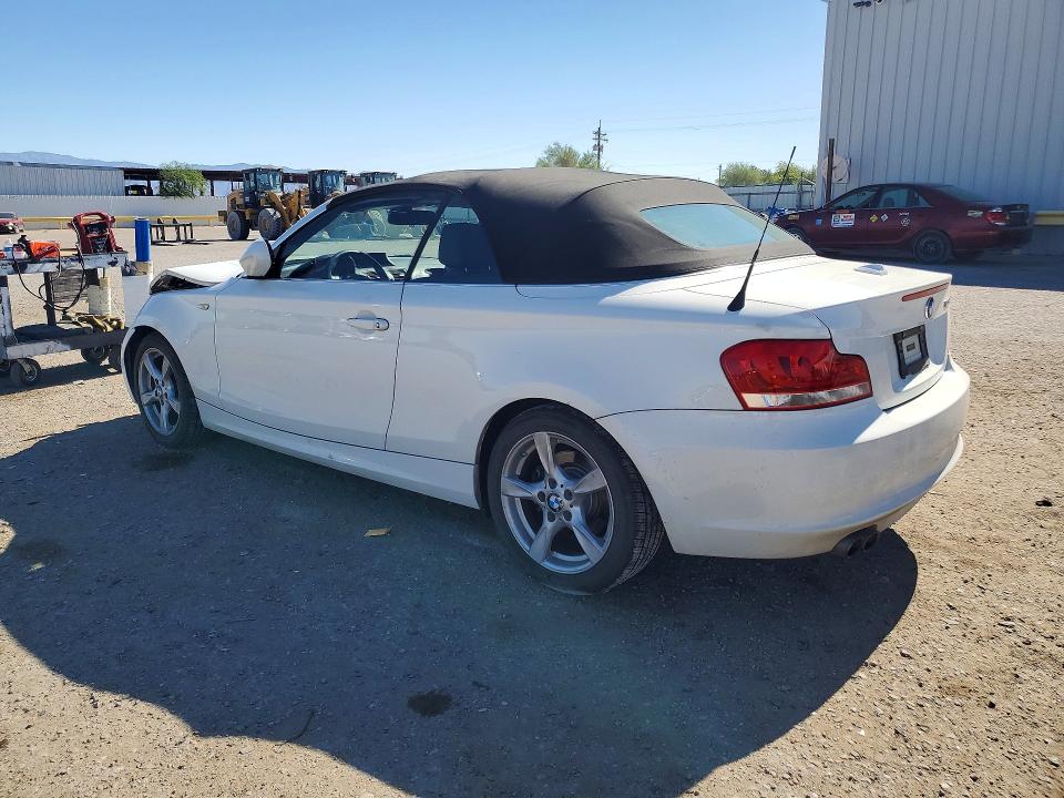 2012 BMW 1er VIN WBAUN1C57CVR00527 COPART salvage auction — FRONT END, Az - Cert Of Title - Salvage, sold $1,700 on 2026-07-17 (photo 2)