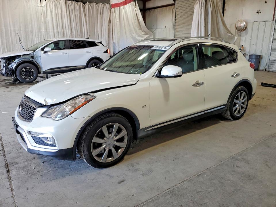 2017 Infiniti Qx50 VIN JN1BJ0RR8HM405361 COPART salvage auction — FRONT END, Ny - Mv-907A Salvage Certificate, sold $1,000 on 2026-07-20 (photo 1)