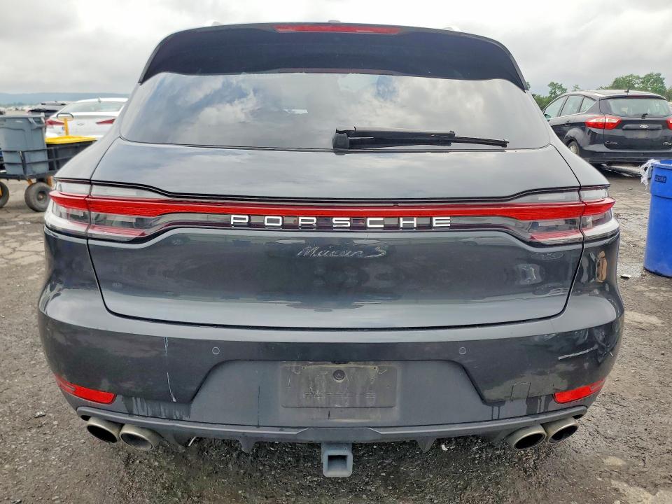 2021 Porsche Macan VIN WP1AB2A55MLB37443 COPART salvage auction — FRONT END, Pa - Certificate Of Salvage, sold $15,200 on 2026-07-17 (photo 6)