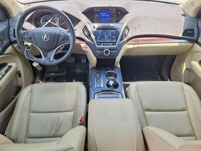 2016 Acura Mdx VIN 5FRYD3H49GB012447 COPART salvage auction — SIDE, Tx - Salvage Vehicle Title, sold $3,750 on 2026-08-03 (photo 8)