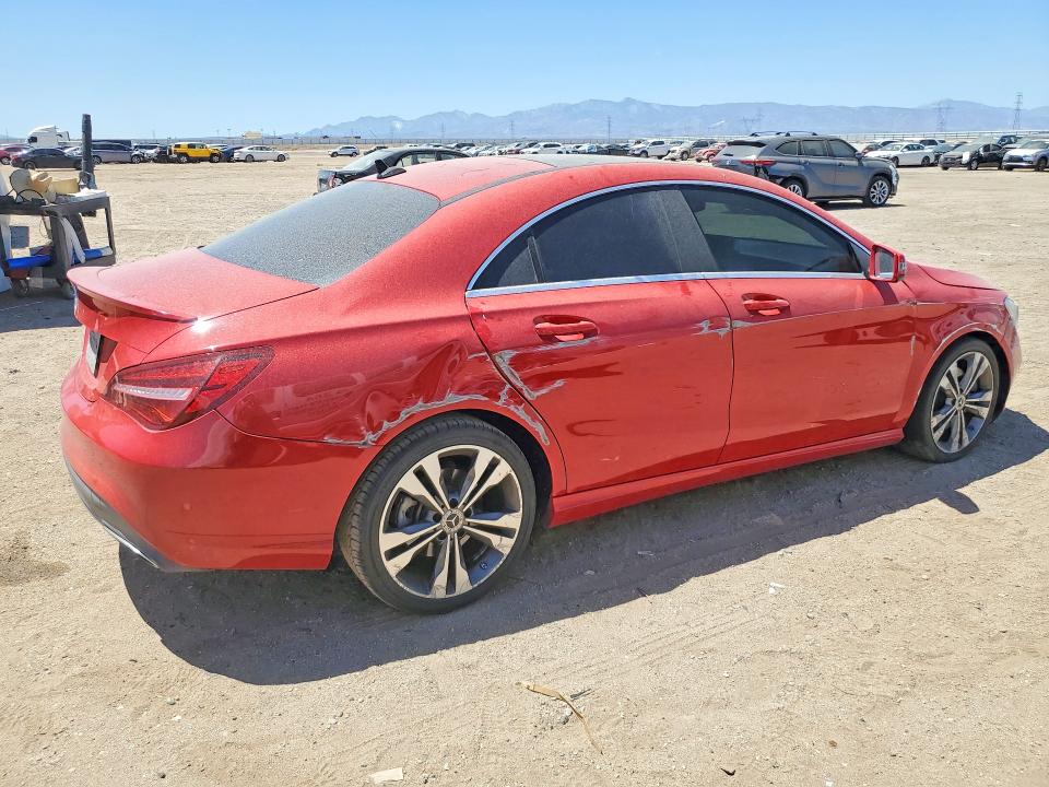 2019 Mercedes-benz Cla-klasse VIN WDDSJ4EB8KN775293 COPART salvage auction — SIDE, TX - DIS/DLR/EXP ONLY CLEAN TITLE, sold $4,000 on 2026-08-12 (photo 3)