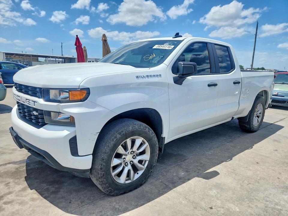 2021 Chevrolet Silverado VIN 1GCRWBEK9MZ367377 — COPART salvage auction photo