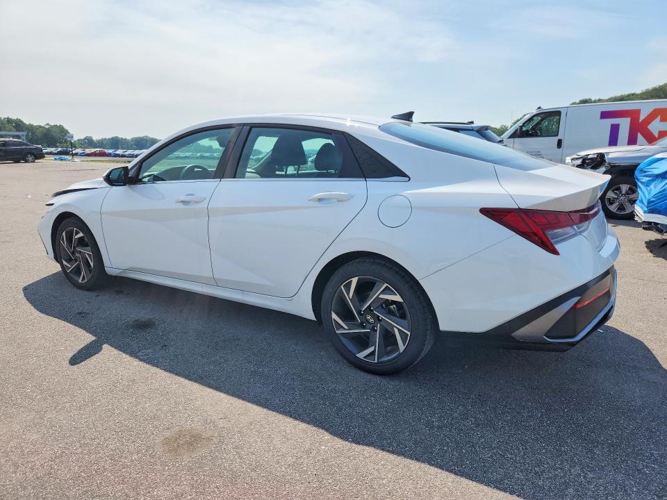 2025 Hyundai Elantra VIN KMHLP4DG9SU028989 COPART salvage auction — FRONT END, Oh - Certificate Of Title, sold $13,900 on 2026-07-20 (photo 2)