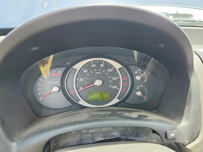 2006 Hyundai Tucson VIN KM8JN72D86U306715 COPART salvage auction — NORMAL WEAR, Tx - Certificate Of Title, sold $400 on 2026-07-23 (photo 9)
