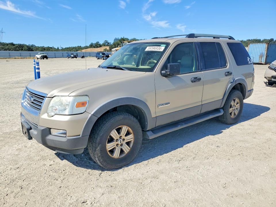 2006 Ford Explorer VIN 1FMEU73EX6ZA05183 COPART salvage auction — MECHANICAL, CA - DIS/DLR/EXP ONLY CLEAN TITLE, sold $60 on 2026-07-10 (photo 1)