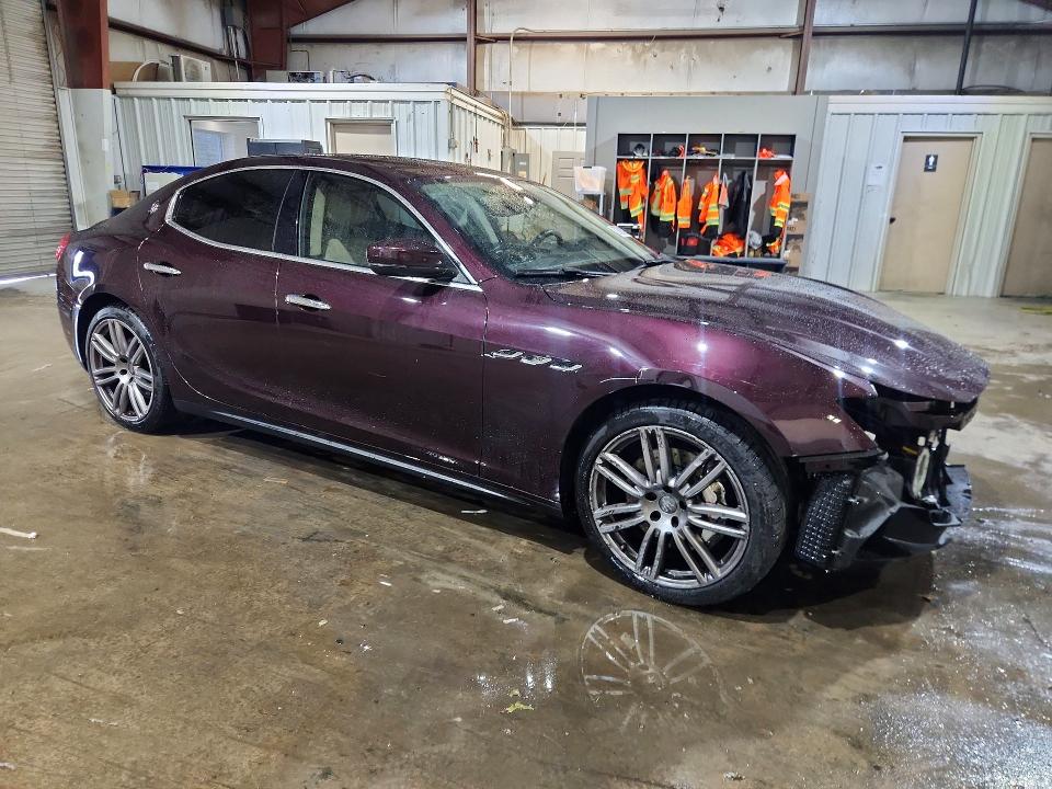 2017 Maserati Ghibli VIN ZAM57RTL4H1247115 COPART salvage auction — FRONT END, Nh - Cert Of Title-Salvage, sold $5,400 on 2026-08-21 (photo 4)