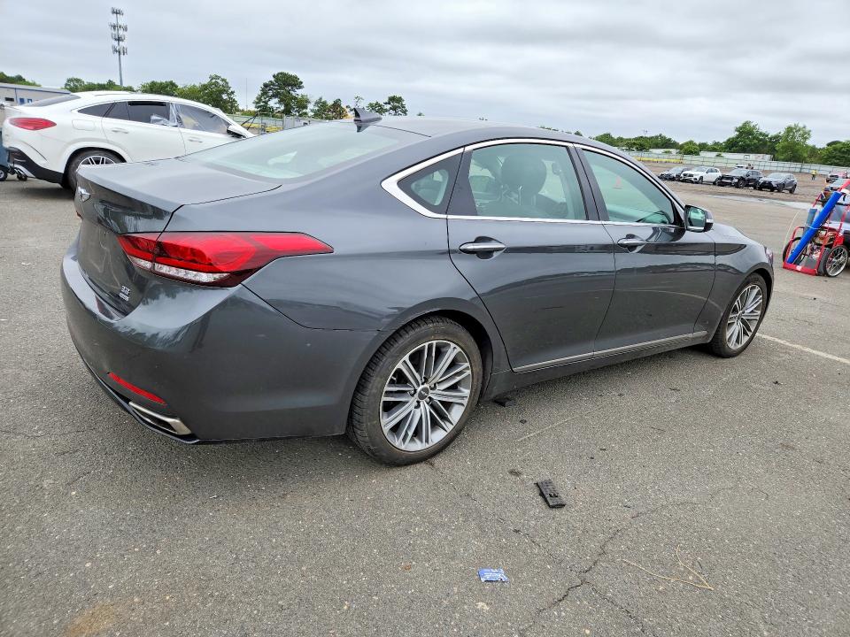 2019 Genesis G80 VIN KMTFN4JE6KU326122 COPART salvage auction — SIDE, Ny - Mv-907A Salvage Certificate, sold $2,500 on 2026-07-20 (photo 3)