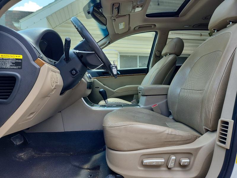 2012 Hyundai Veracruz VIN KM8NUDCC7CU198754 COPART salvage auction — MECHANICAL, Oh - Certificate Of Title, sold $800 on 2026-07-22 (photo 7)