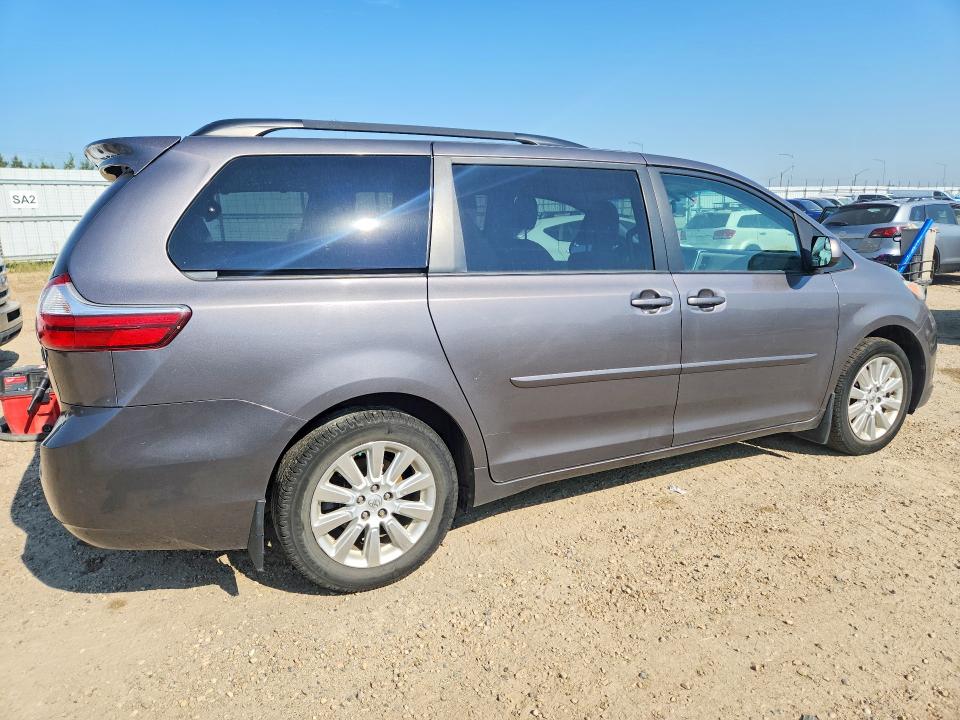 2015 Toyota Sienna VIN 5TDJK3DC8FS112409 COPART salvage auction — WATER/FLOOD, Ab - Bos - Nonrepairable, sold $500 on 2026-07-30 (photo 3)