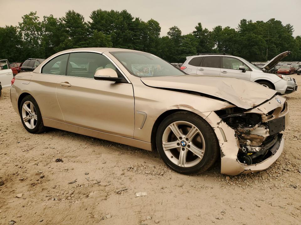 2015 BMW VIN WBA3V9C54FP799191 COPART salvage auction — FRONT END, Ma - Cert Of Title-Reconstrctd Coll, sold $2,050 on 2026-08-10 (photo 4)