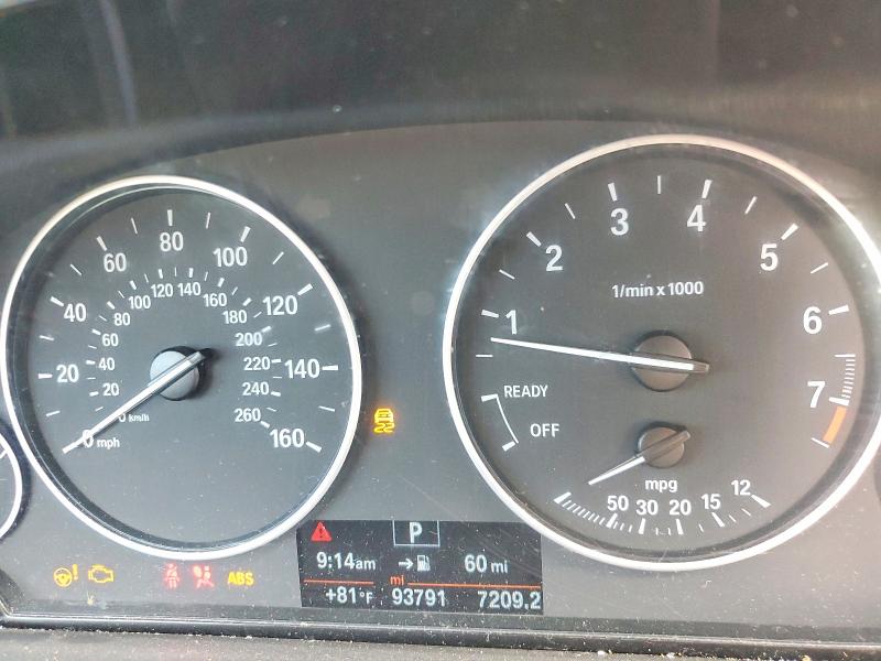 2018 BMW 3er VIN WBA8A9C59JAD28007 COPART salvage auction — FRONT END, Fl - Cert Of Title Slvg Rebuildable, sold $650 on 2026-08-12 (photo 9)