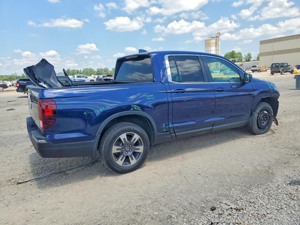 2017 Honda Ridgeline VIN 5FPYK3F59HB008779 COPART salvage auction — FRONT END, Ks - Cert Of Title-Salvage, sold $8,400 on 2026-08-20 (photo 3)