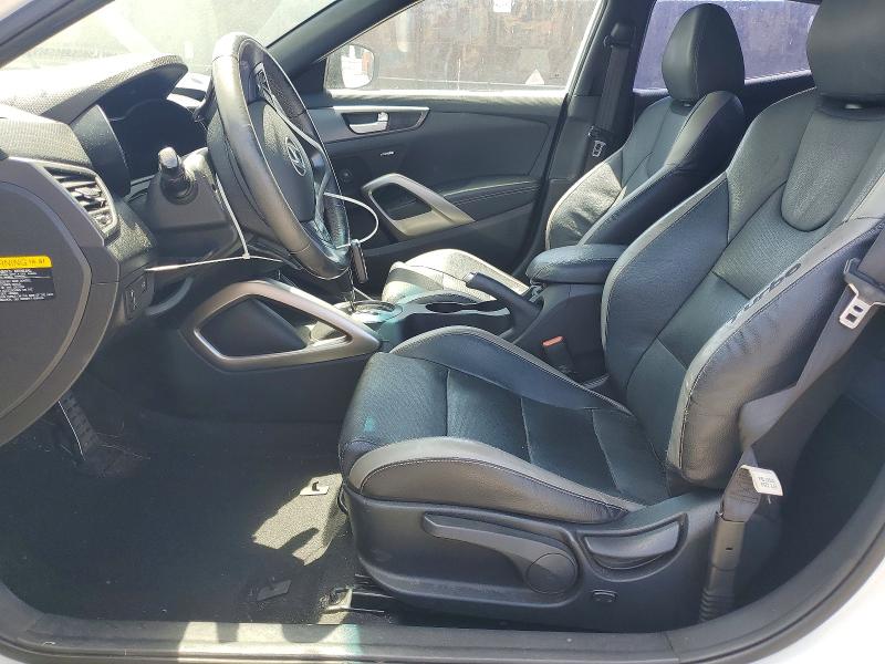 2016 Hyundai Veloster VIN KMHTC6AE8GU302765 COPART salvage auction — NORMAL WEAR, Ca - Dis/Dlr/Exp Only Clean Title, sold $1,250 on 2026-07-31 (photo 7)