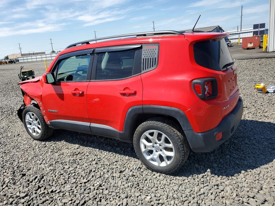 2015 Jeep Renegade VIN ZACCJBBT7FPB92372 COPART salvage auction — FRONT END, Wa - Bill Of Sale, sold $1,450 on 2026-08-05 (photo 2)