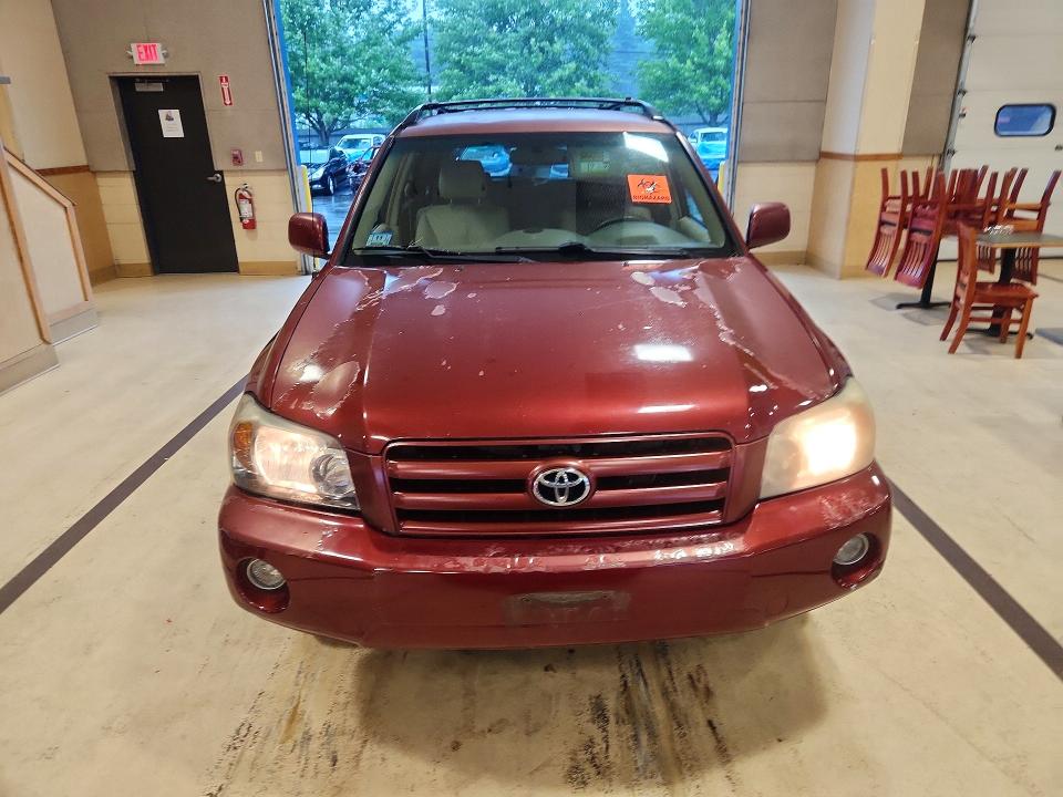 2005 Toyota Highlander VIN JTEEP21A550115572 COPART salvage auction — REAR END, Ma - Cert Of Title-Salvage, sold $775 on 2026-07-28 (photo 5)
