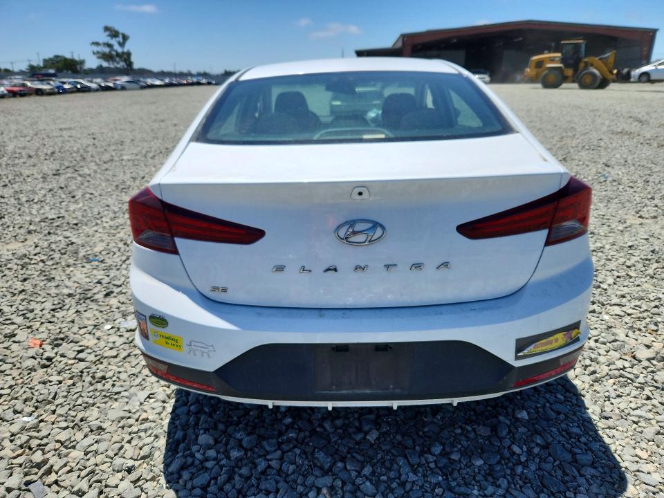 2020 Hyundai Elantra VIN 5NPD74LF0LH529024 COPART salvage auction — FRONT END, Ca - Salvage Certificate, sold $5,400 on 2026-07-30 (photo 6)