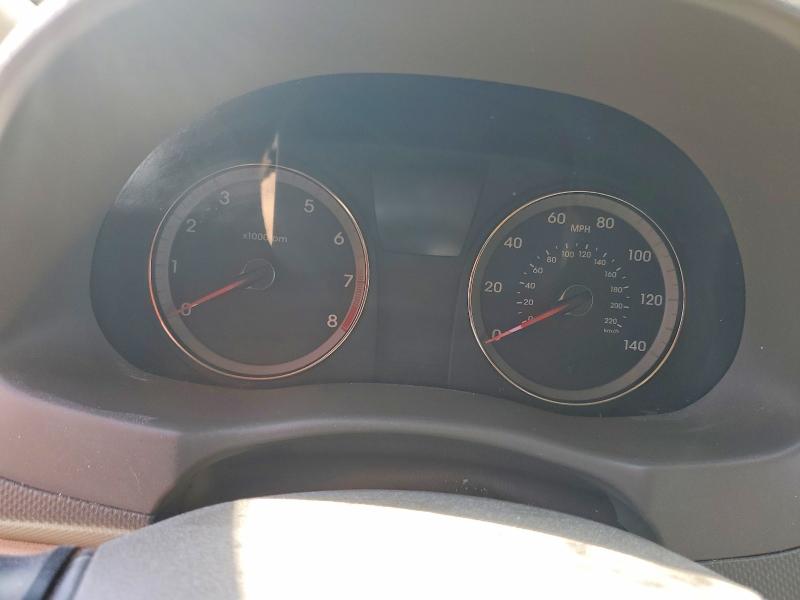 2014 Hyundai Accent VIN KMHCT4AE6EU598094 COPART salvage auction — Burn Engine, Ca - Dis/Dlr/Exp Only Clean Title, sold $325 on 2026-07-13 (photo 9)