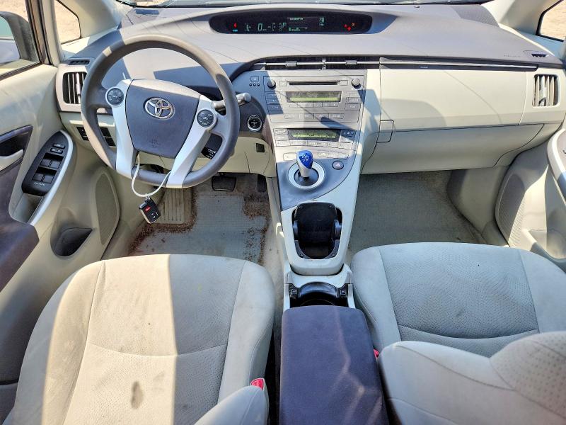 2011 Toyota Prius VIN JTDKN3DU9B5353920 COPART salvage auction — FRONT END, Va - Certificate Of Title, sold $725 on 2026-07-27 (photo 8)
