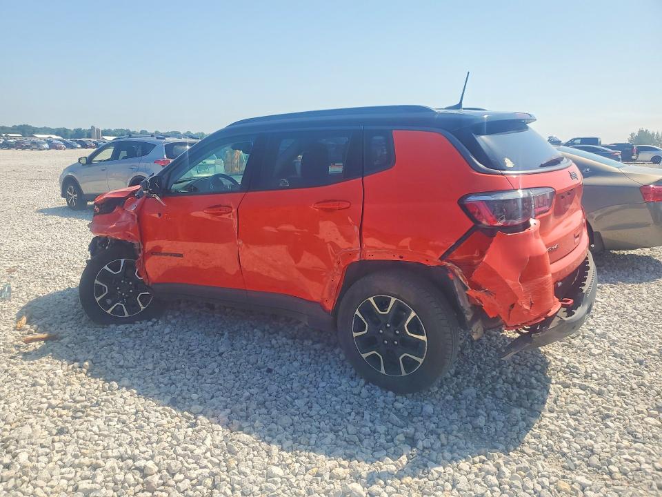 2021 Jeep Compass VIN 3C4NJDDB0MT545260 COPART salvage auction — SIDE, Mi - Cert Of Title-Salvage Vehicle, sold $1,100 on 2026-08-15 (photo 2)
