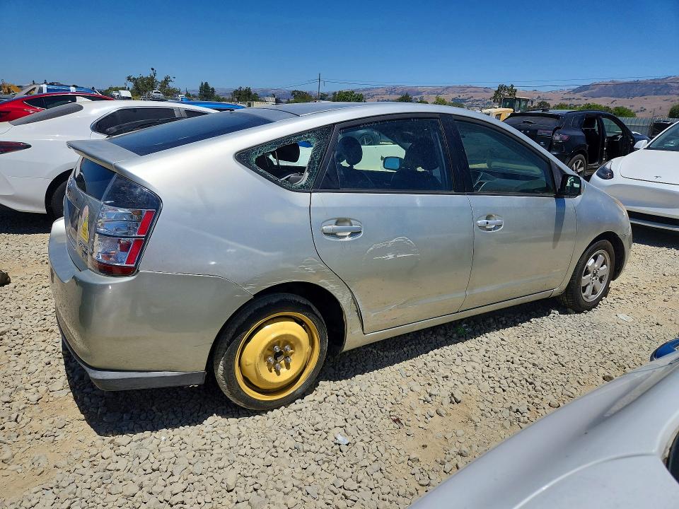 2005 Toyota Prius VIN JTDKB20U250121234 COPART salvage auction — VANDALISM, Ca - Salvage Certificate, sold $400 on 2026-07-28 (photo 3)