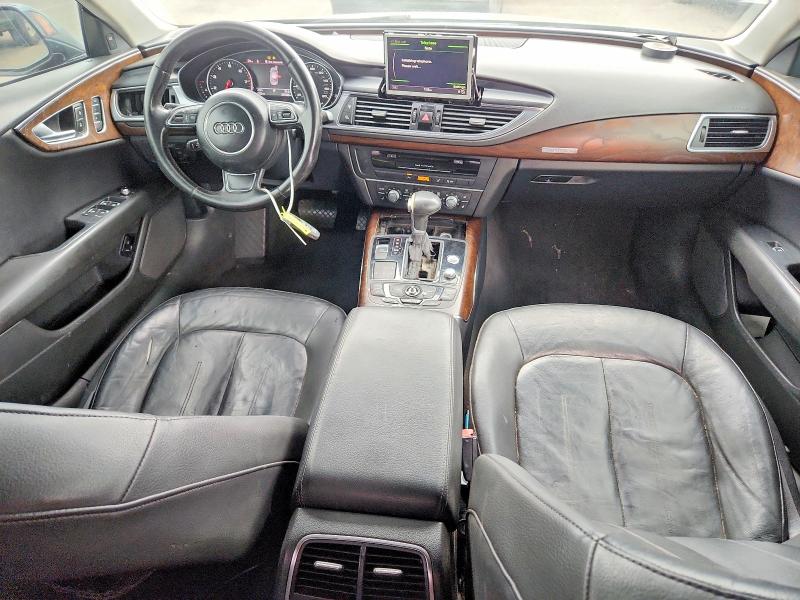 2012 Audi A7 VIN WAUSGAFC5CN002164 COPART salvage auction — FRONT END, Ca - App For Dup Clean Or Ac, sold $700 on 2026-07-25 (photo 8)