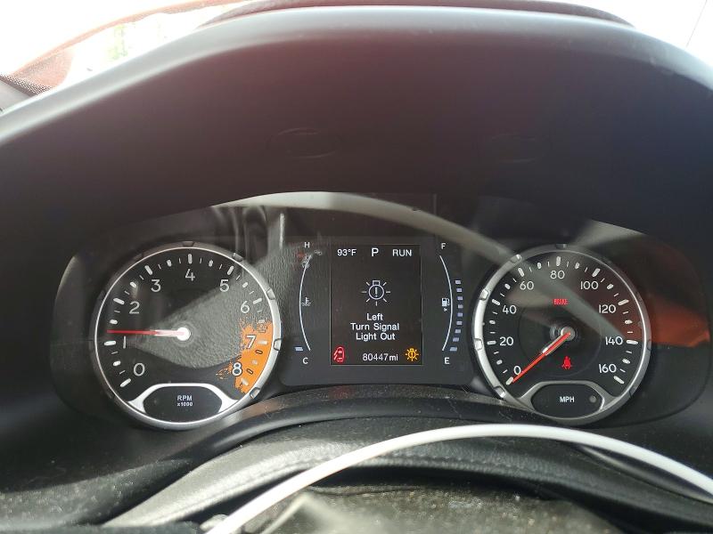 2018 Jeep Renegade VIN ZACCJBAB8JPJ17100 COPART salvage auction — FRONT END, Wa - Bill Of Sale, sold $2,650 on 2026-08-03 (photo 9)