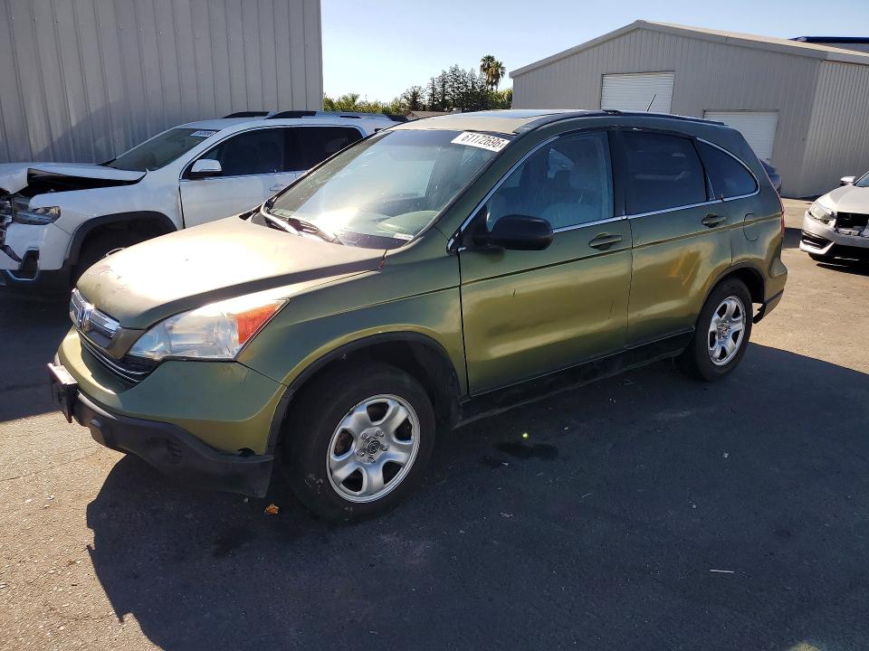 2007 Honda Cr-v VIN JHLRE48547C070449 COPART salvage auction — FRONT END, Ca - Dlr/Dis/Exp Only Salvage Title, sold $1,050 on 2026-07-30 (photo 1)