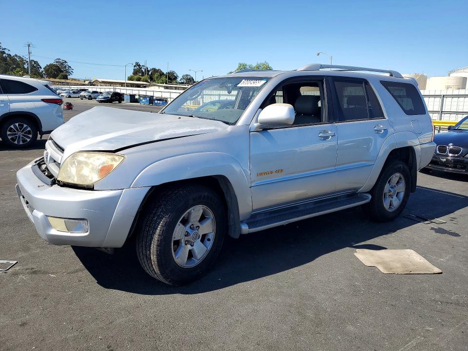 2003 Toyota 4runner VIN JTEBT17R330004585 COPART salvage auction — FRONT END, Ca - Salvage Certificate, sold $1,200 on 2026-07-27 (photo 1)