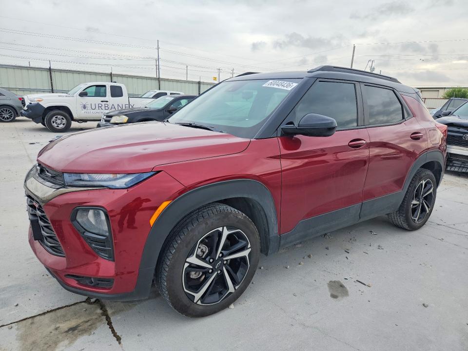 2022 Chevrolet Trailblazer VIN KL79MTSL7NB102473 — COPART salvage auction photo