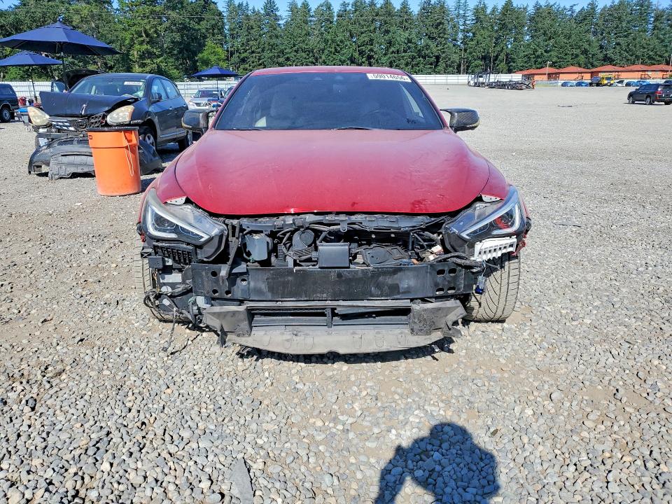 2017 Infiniti Q60 VIN JN1FV7EK2HM610746 COPART salvage auction — FRONT END, Wa - Bill Of Sale, sold $8,400 on 2026-07-14 (photo 5)