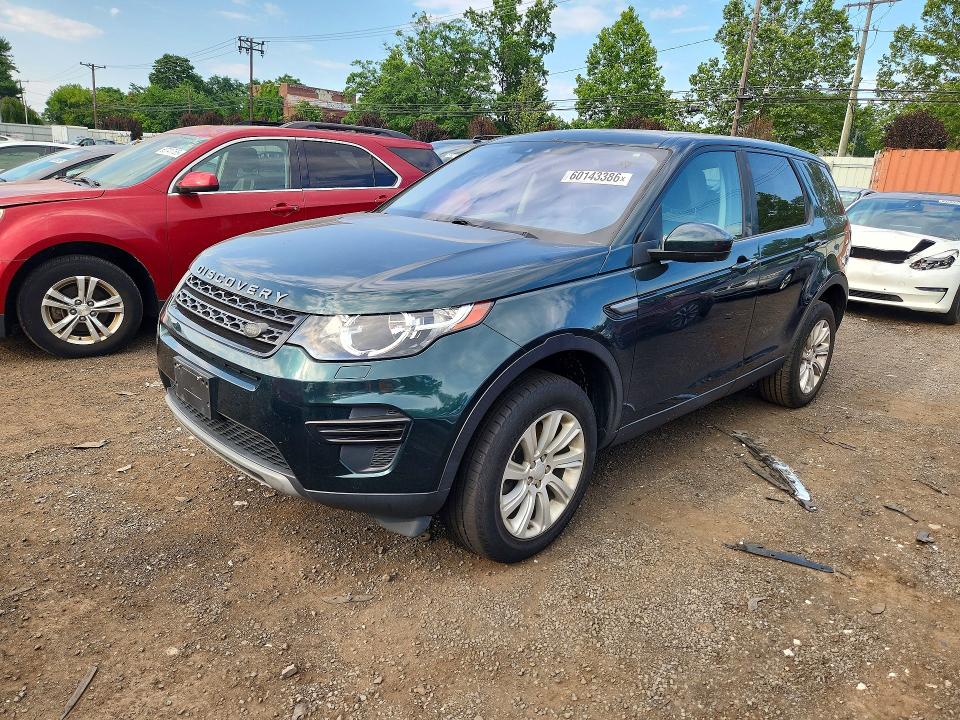 2017 Land rover Discovery VIN SALCP2BG9HH700894 COPART salvage auction — MECHANICAL, Ct - Certificate Of Title, sold $525 on 2026-07-24 (photo 1)
