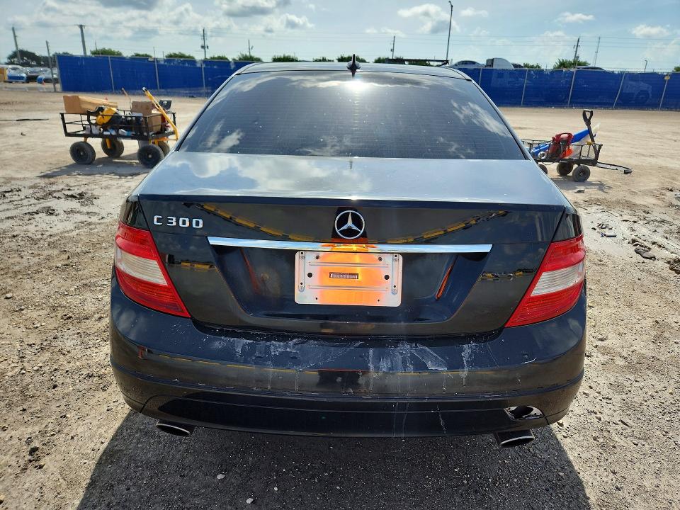 2009 Mercedes-benz C class VIN WDDGF54X29R046395 COPART salvage auction — FRONT END, Fl - Certificate Of Title, sold $325 on 2026-08-05 (photo 6)