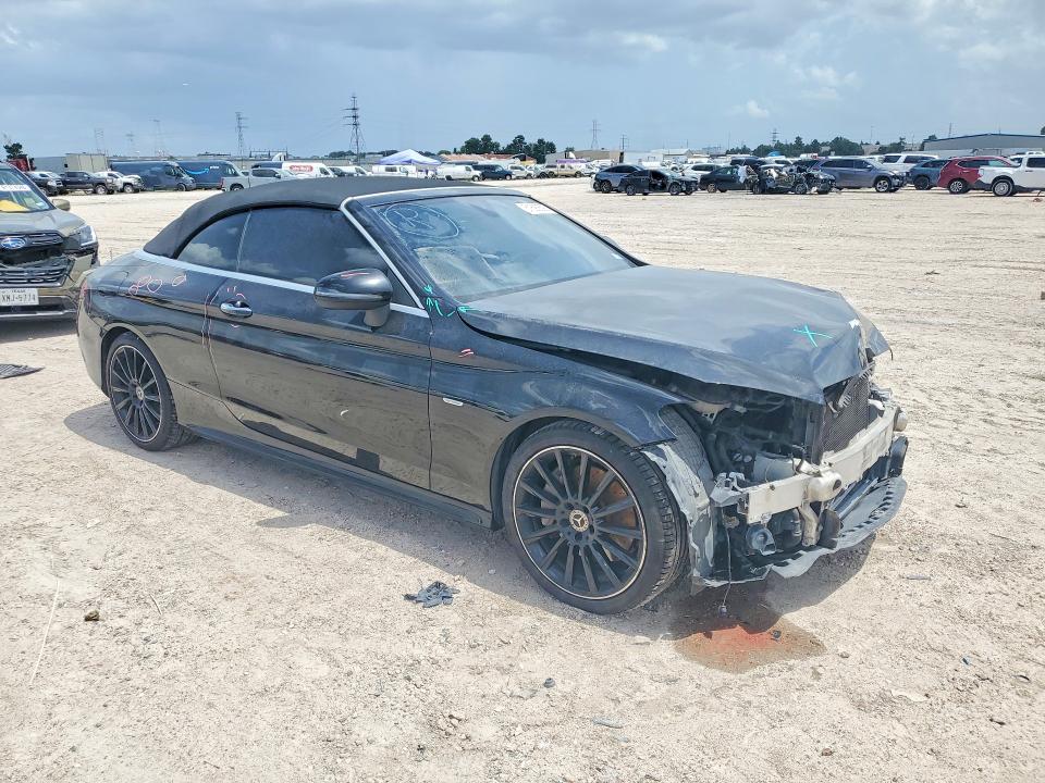 2018 Mercedes-benz C-klasse VIN WDDWK4JB6JF649415 COPART salvage auction — FRONT END, Tx - Salvage Vehicle Title, sold $5,900 on 2026-08-14 (photo 4)