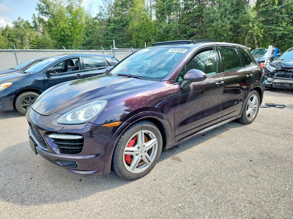 2012 Porsche Cayenne VIN WP1AC2A22CLA83942 COPART salvage auction — MINOR DENT/SCRATCHES, Ir - Non-Repairable, sold $2,800 on 2026-08-11 (photo 1)
