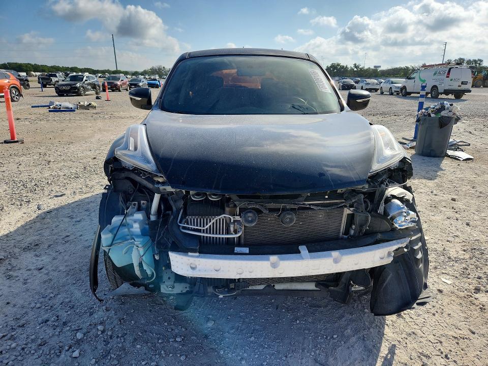2017 Nissan Juke VIN JN8AF5MR4HT701860 COPART salvage auction — FRONT END, Tx - Salvage Vehicle Title, sold $975 on 2026-07-30 (photo 5)