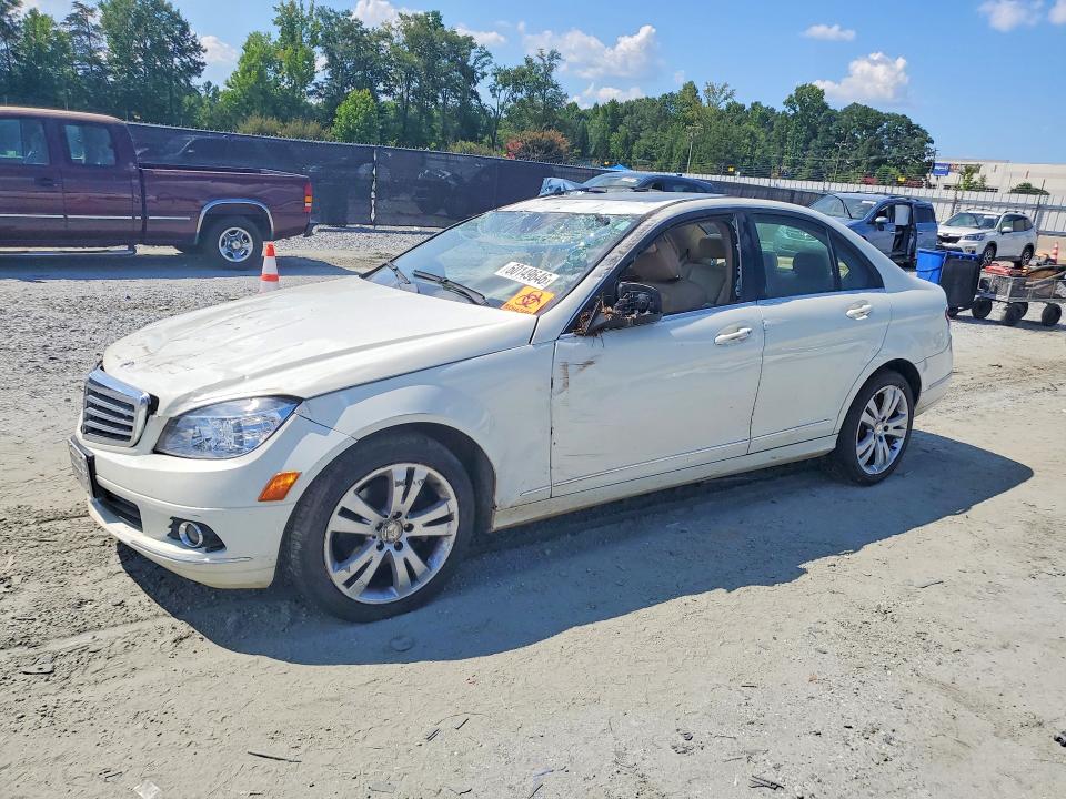 2008 Mercedes-benz C-klasse VIN WDDGF81X58F059552 COPART salvage auction — ALL OVER, Sc - Cert Of Title-Salvage, sold $400 on 2026-08-05 (photo 1)