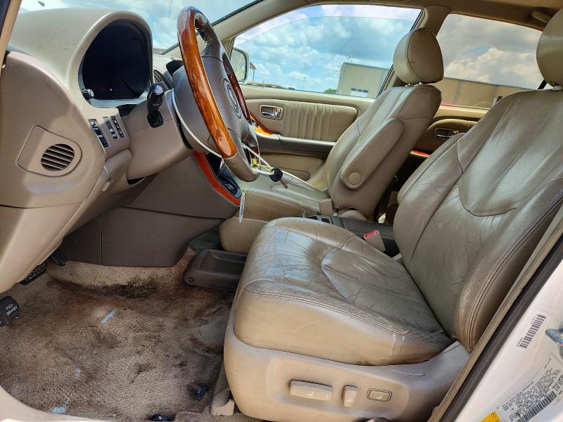 2002 Lexus Rx 300 VIN JTJGF10U520147758 COPART salvage auction — FRONT END, TX - SALVAGE VEHICLE TITLE (P), sold $175 on 2026-07-23 (photo 7)
