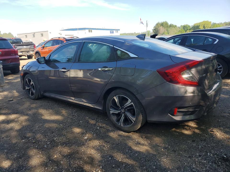 2016 Honda Civic VIN 2HGFC1F95GH109994 COPART salvage auction — SIDE, ON - PERMIT NO BRAND - UNFIT, sold $4,750 on 2026-07-28 (photo 2)