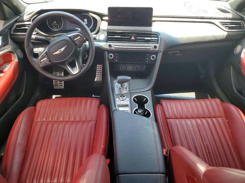 2026 Genesis G70 VIN KMTG44SE6TU167755 COPART salvage auction — FRONT END, Fl - Cert Of Title Slvg Rebuildable, sold $9,200 on 2026-08-24 (photo 8)