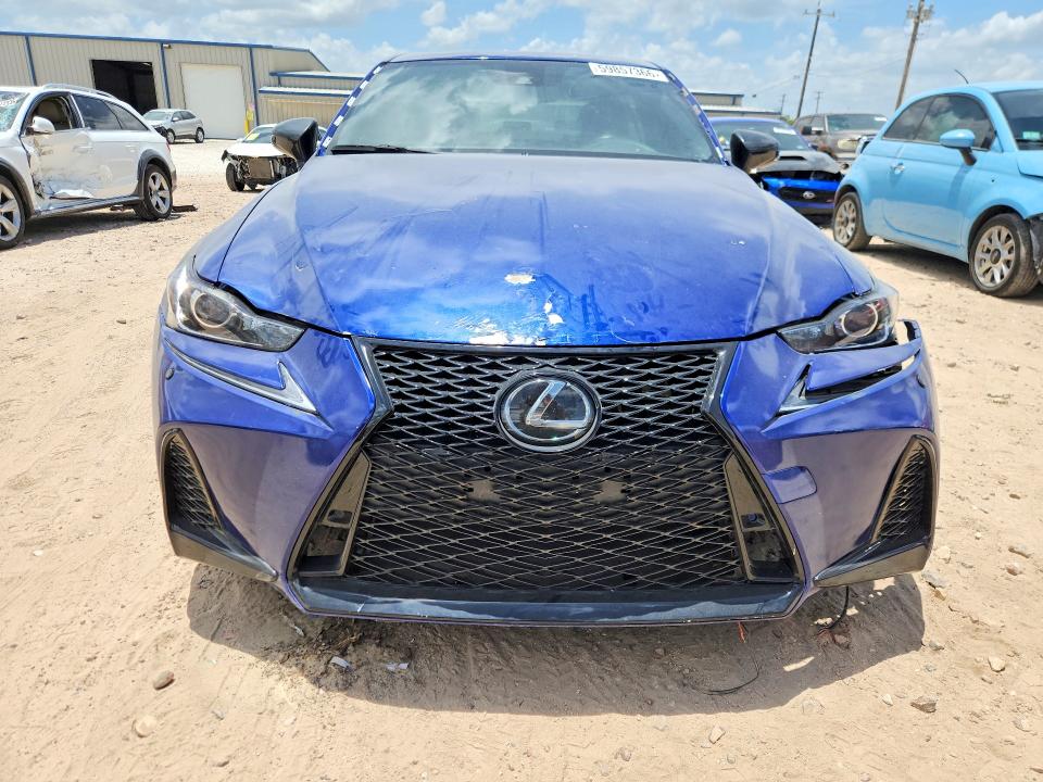 2018 Lexus Is VIN JTHBA1D27J5083680 COPART salvage auction — FRONT END, Tx - Cert Of Title-Rebuilt Salvage, sold $6,500 on 2026-07-23 (photo 5)
