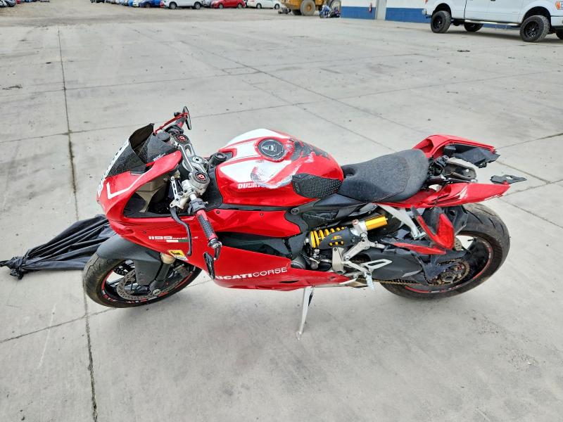 2012 Ducati Panigale VIN ZDM14BPW4CB004340 COPART salvage auction — REAR END, Ut - Salvage Certificate, sold $2,250 on 2026-09-03 (photo 3)