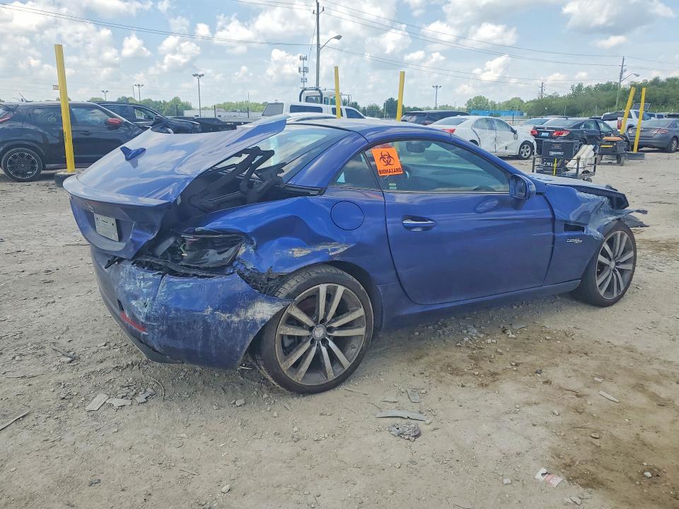 2017 Mercedes-benz Slc-klasse VIN WDDPK3JA8HF127014 COPART salvage auction — FRONT END, OH - CERT OF TITLE-SALVAGE, sold $1,650 on 2026-08-04 (photo 3)